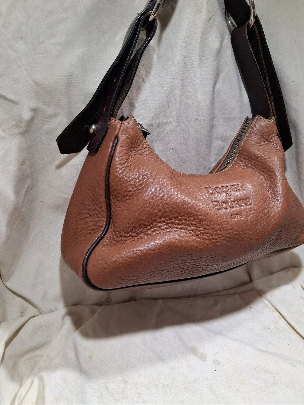 Vintage Dooney and bourke all pebbled leather hobo